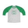 "Learn" Unisex Tri-Blend 34 Raglan Tee