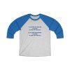 "Learn" Unisex Tri-Blend 34 Raglan Tee - Image 4